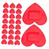 BESPORTBLE 200pcs Heart Shaped Breathable Patches for Care Flexible Hemostatic