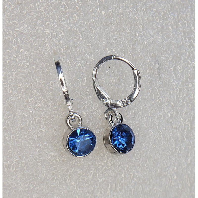 Blue Silver earrings