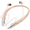 Neckband Bluetooth Headphones, Retractable Headset Wireless Bluetooth Earbuds with Microphone,