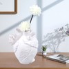 Creative Anatomical Heart Vases Resin Sculpture Heart Shaped Art Flower
