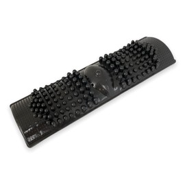 DAISO INDUSTRIES Reflexology Foot Massager Acupressure Foot Mat 14.6 inx4.1 inx1.8 in (Black)