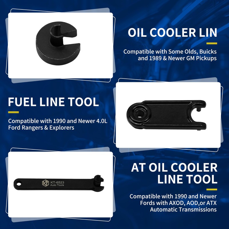 Kuntech Master Quick Disconnect Tool Set, Fuel Line Disconnect Tool