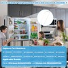 IWIWE W11048980 Refrigerator LED Light Assembly Replacement for Whirlpool WRQA59CNKZ