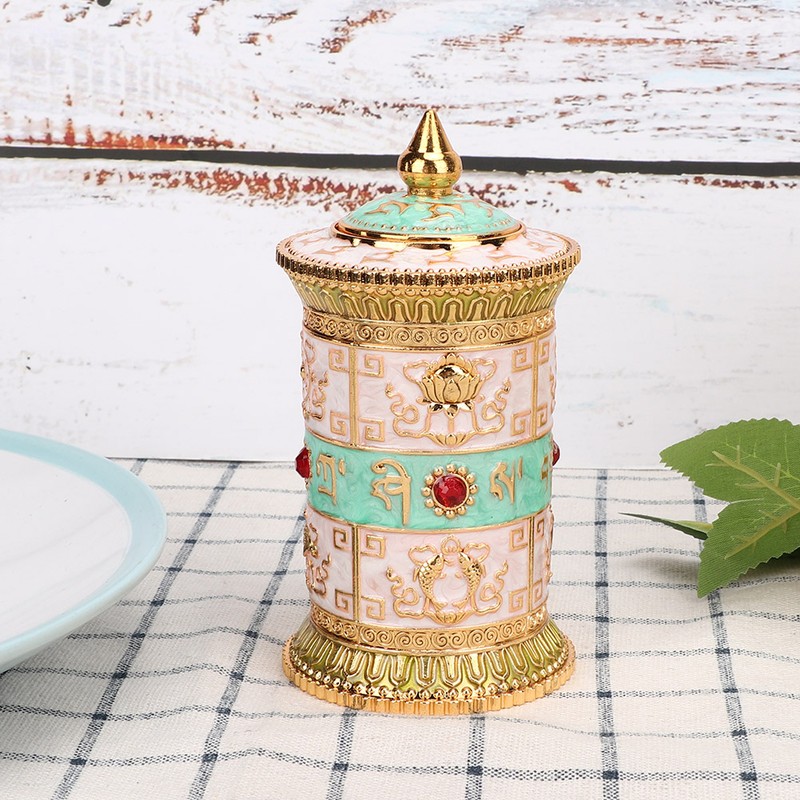 Home Kitchen Hotel Rotating Press Toothpick Holder Box Dispenser Organizer