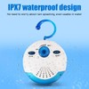 Shower Speaker, Shower Radio 360° HD Surround Sound, FM Radio,