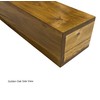 U Pick Size & Finish Rustic Wood Beam Floating Shelf