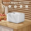 jjojcll Wipe Warmer,Baby Wipe Warmer Dispenser,Large Capacity Wipe Holder Box