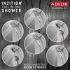 Delta 4-Setting In2ition 2-in-1 Dual Shower Head with HandHeld Spray,
