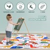 Winthome Highchair Splash Mat Baby, 43.3 Inches Large Washable Weaning