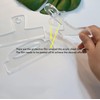 6x5" Mini Paddle Handle Acrylic Router Template (3pcs)