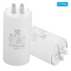 PATIKIL CBB60 50uf Running Capacitor,2Pcs AC 450V 4 Pins 50/60Hz