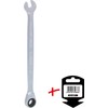 KS Tools GEARplus Schlüssel 6mm feinverzahnter Ring-Maul-Schlüssel, auf Hänger