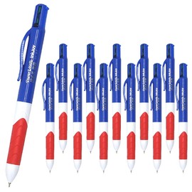 12 x PaperMate InkJoy Quatro Retractable Ballpoint Pens, Medium Point 0.7mm Nib, Assorted Business Colors - [ASIA IMPORT]