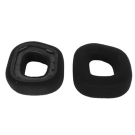 Hs80 RGB Earpads, Hs80 Almohadillas Memory Foam Ear Cushions, Noise Blocking Headset Ear Pads, Hs80 RGB Ear Pads - Set of 2 - Black for Gaming, Breathable Flannel, Easy Installation, Suitable for