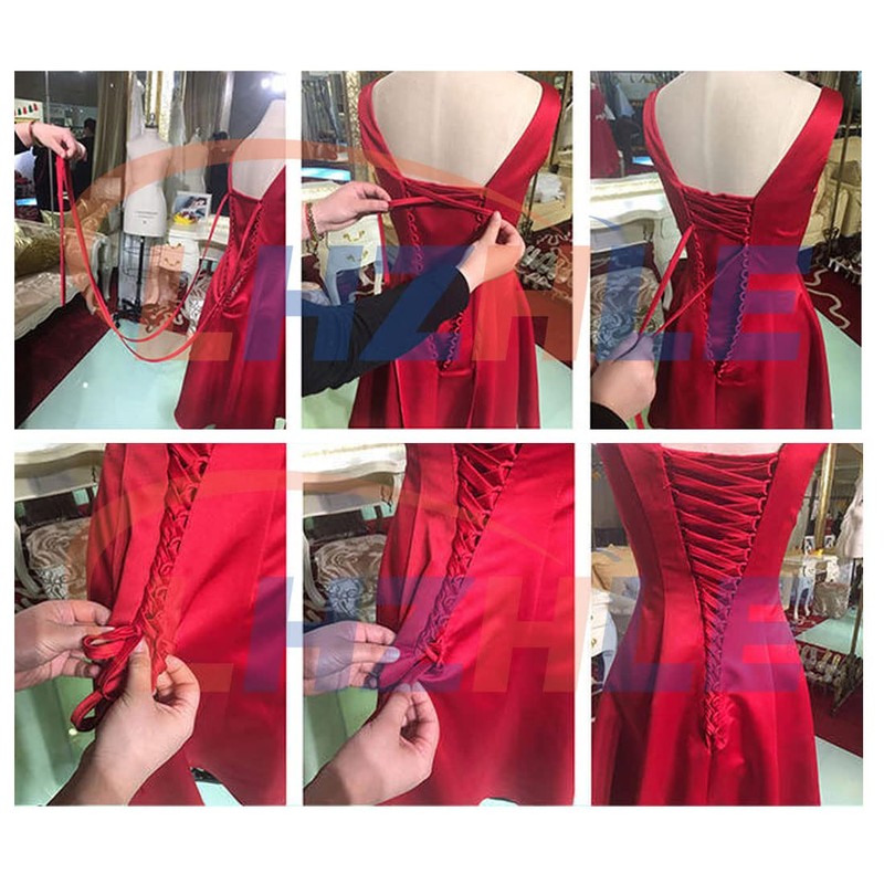LHZHLE Corset Back Kit Replacement Adjustable Satin Wedding Dress Loops