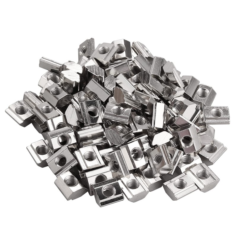 GETLITOOL Slide Nut, T Slot Nut 100PCS B Type Slide