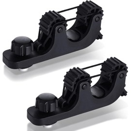 Kayak Paddle Holder, Kayak Fishing Net Holder, Kayak Accessories、Kayak Fishing Poles Holder, Kayak Track Mount Accessories for Fishing Kayak, CanoePaddle Board(2PCS)