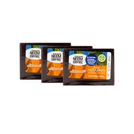 bienestar NEEM ERFRE Jabon Exfoliante Corporal de Corteza de Neem- Artesanal Vegano Natural Tea TREE Aceite Oliva- Sin Parabenos Petrolatos Grasa...  
