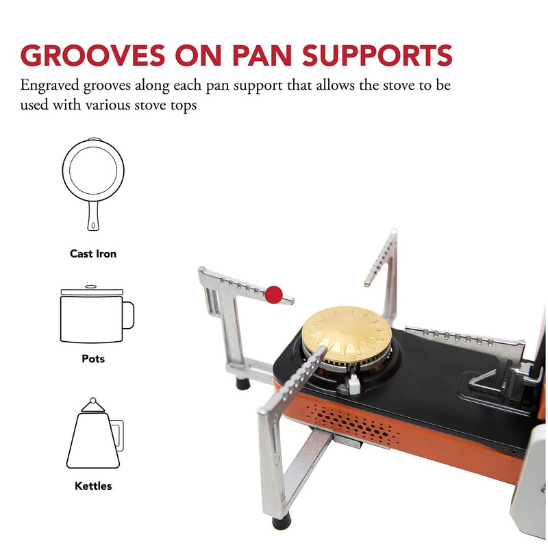 GasOne GS-8300 - Camp Stove Compact Butane Stove with Carrying