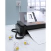 100 Pcs RJ11 RJ12 6P6C Telephone Connectors, RJ11 RJ12 6P6C