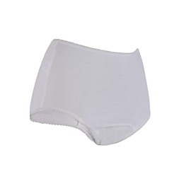 P&S Healthcare 4X-Large White Ladies Bariatric Cotton Comfy Incontinence Brief
