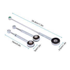Gear Linkage Rod Kit, Gear Shift Link Linkage Rod Gearbox Set for Berlingo Xantia Xsara Peugeot 306 93-01 405 Partner