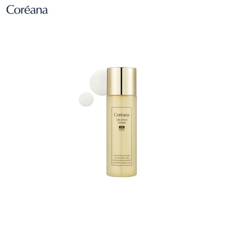 코리아나 Koreana 24K Gold Toner 150ml / 코리아나 24케이 골드