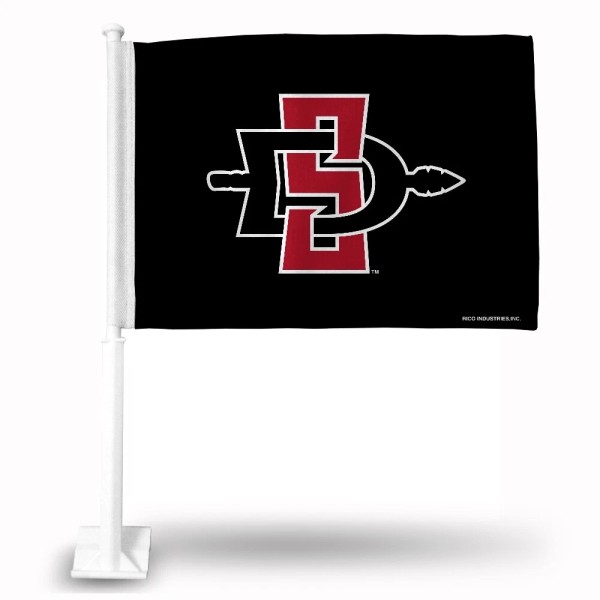 Rico San Diego State Aztecs 11X14 Window Mount 2-Sided Car
