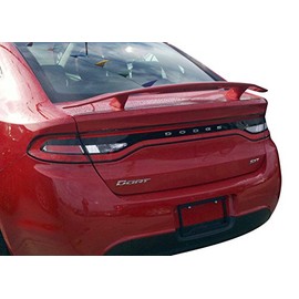 Custom Spoiler for The Dodge Dart Painted in The Factory Paint Code of Your Choice 526 Citrus Peel PFE