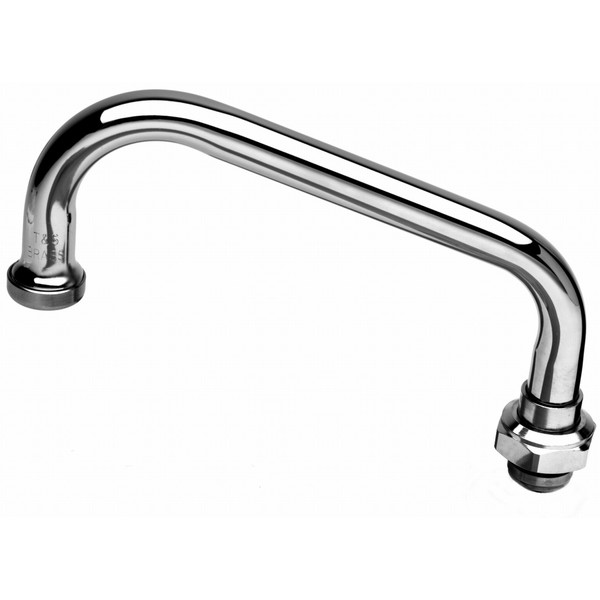 T&S Brass 060X Swing Nozzle, Chrome, 8-Inch