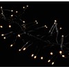 Serie Micro-LED-Lichtergirlande, 384-teilig, Farbe: warm white, 3mm, Kabel: schwarz, ca.