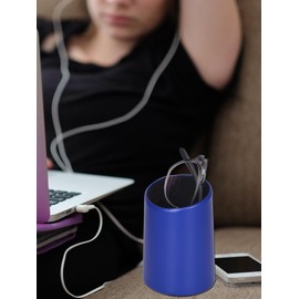 Baitaihem Eyeglasses Holder Stand Protective Glasses Holder For Desks Or Nightstands Pack of 2（Blue）