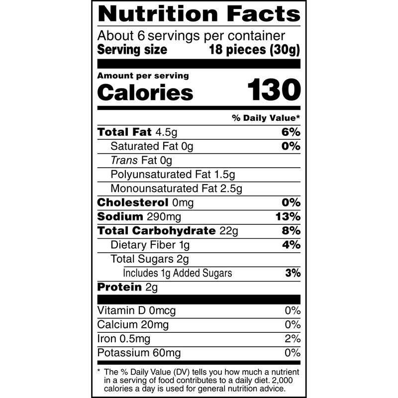 Quaker Rice Crisps, Sea Salt & Lime, 6.06 oz Bag,