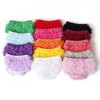 HDLEXD Toddler Infant Baby Girls Lace Ruffle Bloomers Elastic Cotton