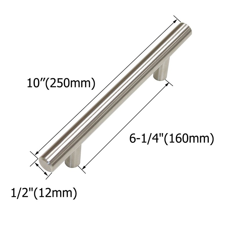 Aimyoo Cabinet Handles - Pack of 30 Stainless Steel T