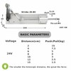 DIY Reciprocating Linear Actuator Stroke 2cm-8cm Adjustable Telescopic Motor with