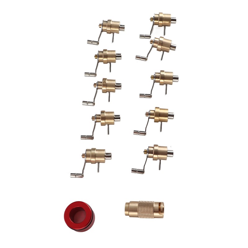 Mainspring Winder Set Brass Watch Repair Tool Wristwatch Repairing Kit