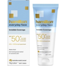 Hamilton Sunscreen Everyday Face SPF 50+ 75g