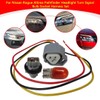 262439B91A Headlight Turn Signal Bulb Socket Harness Set for Toyota