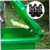 Gatuida 10pcs Garbage Can Lid Hinge Pins for Wheelie Bins