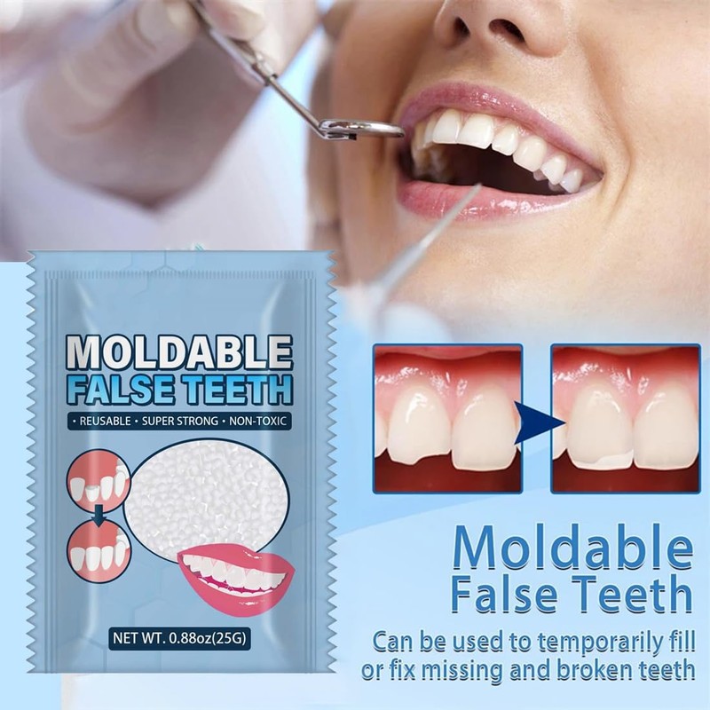 JAWUZ Dental Repair Kit, Make Yourself, Temporary Tooth Repair for