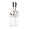 Minky Utensil Caddy, White, One Size