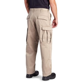 Propper Men's Standard F525025-Uniform BDU Trouser, Khaki, Large Regular