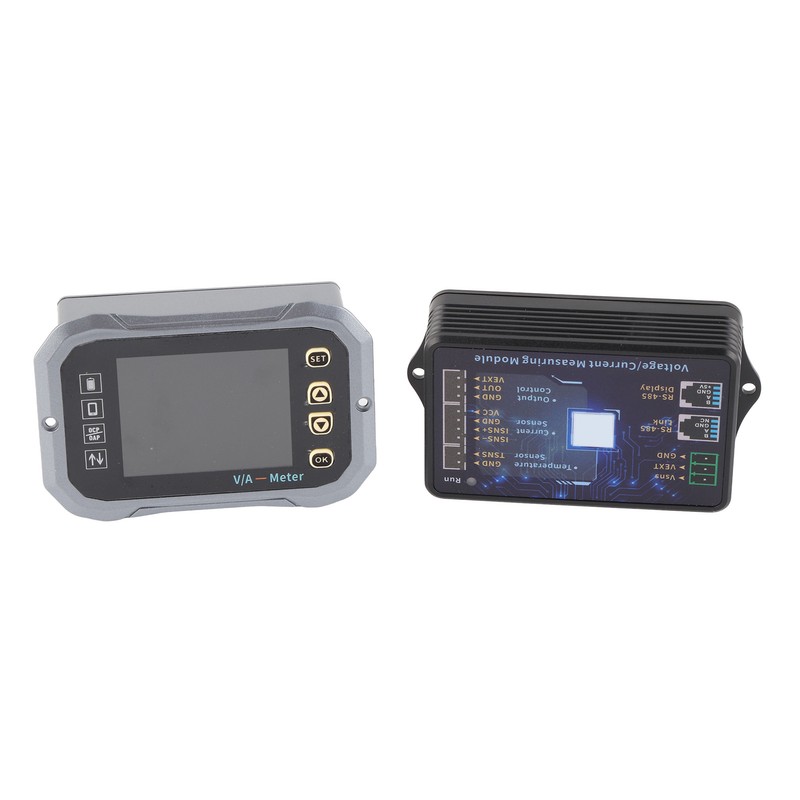 Battery Tester Voltmeter Ammeter Battery Coulometer Capacity Indicator