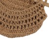 Hanging Fruit Basket 3 Tier Wall Mounted Handcraft Hemp Rope