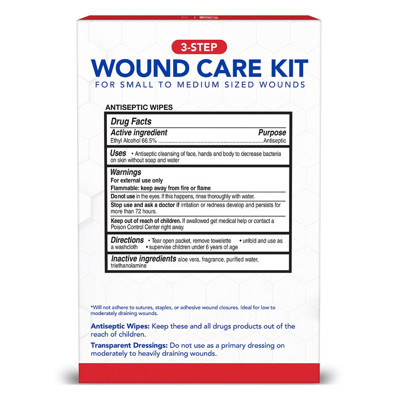 All Health Wound Care Kit & First Aid Supplies, 40