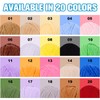 BATELO Thin Chenille Yarn for Crocheting & Knitting, Soft Plush
