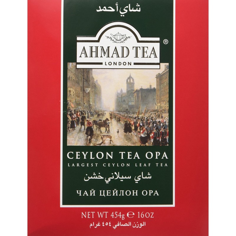 Ahmad Tea Black Tea, Ceylon Opa Loose Leaf, 454g -