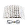 50PCS 6V SMD Lamp Beads with Optical Lens Fliter for