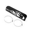 Hihaha 1Set Universal Motorcycle Exhaust Heat Shield Pipe Shield Exhaust